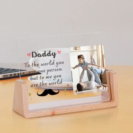 Frame Custom Daddy Photo Frame Personalised Father's Day Gift Idea for Dad from Child Son Daughter Birthday Christmas Present Keepsake