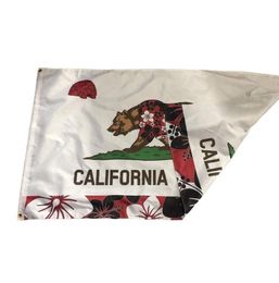 Double Sided California Republic Flags 3x5 Ft 90x150cm Two Same Flags with One Block Out Fabric in The Middle2791601