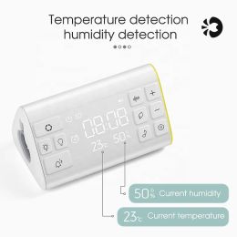 Accessories Alarm Clock White Noise Machine Portable For Sleeping Noise Sound Machine Breathing Light Sleep Soother Baby Sleep Aid 35 Sounds