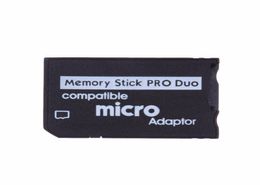 Micro SD to Memory Stick Pro Duo Adapter Compatible MicroSD TF Converter Micro SDHC to MS PRO Duo Memory Stick Reader for Sony PSP5155939