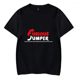 Men's T Shirts 2024 Furious Jumper Shirt Men Women O-Neck Short Sleeves T-shirt Streetwear Summer Tees Teens Boys Girls Kids