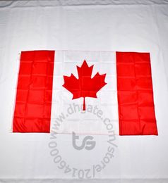 Canada flag Room hanging decoration Banner national 3x5 FT90150cm Hanging National flag Canada Home Decoration fla3265311