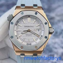 AP Athleisure Wrist Watch Royal Oak Offshore Series 15711OI Limited Edition 300 Meter Deep Diving