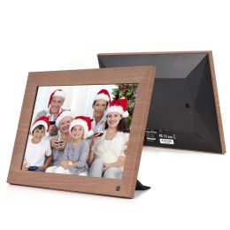 Frames Tomfoto 10 Inch WiFi Digital Photo Frame Motion Sensor Smart Picture Frame 1280*800 IPS Touchscreen 16GB Storage Christmas Gift