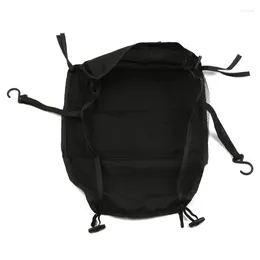 Stroller Parts Portable Baby Organisers Bag Black Oxford Cloth Storage Basket