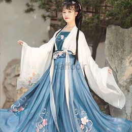 Stage Wear Hanfu Women Chinese Dance Song Dynasty Costumes Ancient Hanfu Chinese Traditional Dress Stage Fairy Performance Costume d240425