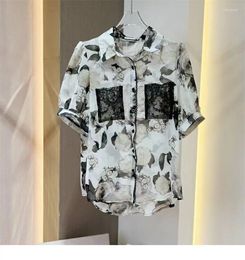 Women's Blouses S26 Fashion Shirts 2024 Runway Luxury European Design Party Style Clothing