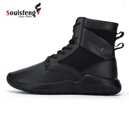 Casual Shoes Soulsfeng Top Sneaker Lace Up Sports Boots For Indoor Outdoor Hunting Walking Sneakers