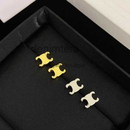 Stud Designer Earrings Luxury Jewelry Charm Gold Silver Studs Women Hoop Earring Girls Ear Earing Wedding Engagement Gift Valentine 2311146d NNNU