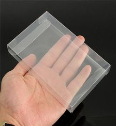 Clear Transparent PET Plastic Game Card Cartridge Box Case for N64 Games Cart Protector Case Boxes DHL FEDEX EMS SHIP2769233