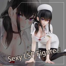 Action Toy Figures NSFW Anime Figure UnionCreative KFR Illustration Nurse-san Sexy Girl Action Figure Toy Adults Collection Hentai Model Doll Gifts Y240425TAOX
