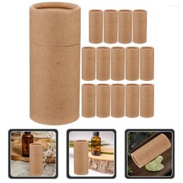 Storage Bottles Cardboard Deodorant Containers Essential Oil Bottle Paper Tube Box Roller Lip Gloss Gift Jar