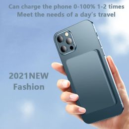 Cases 10000mAh Portable Magnetic Wireless Power Bank powerbank 15W Fast Charger For iphone 12 13 pro max External auxiliary battery