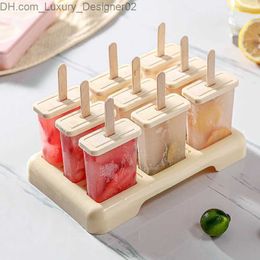 Ice Cream Tools cream popsicle mold DIY ice machine homemade box with plastic popsicles lollipop cube tray kitchen Q240425