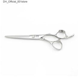 Hair Scissors Professional Hair Shears 6 INCH Silver Hair Scissors Japan 440C Bow-knot Handle Wholesale 10PCS/LOT Lyrebird TOP CLASS NEW Q240425