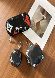 Limited Edition Color Letter Key Wallets Luxury Brand Unisex Zipper Coin Purses Portable Glasses Clutch Bags Classic Fashion Graff8641852