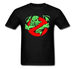 Cthulu Ghostbusters Cotton Tshirt Simple Style Tops Tees Fashion Funny Student TShirt Casual Ostern Day T Shirts Crewneck 2104205868323