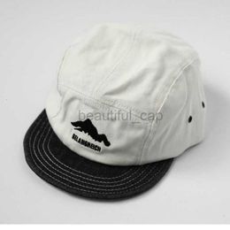 Designer Ball Caps Hat style short soft brim distressed five piece baseball cap for women street work style outdoor camping casual hat for men Hats