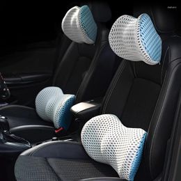 Pillow Car Seat Lumbar Support Back Memory Cotton For Office Chair Auto
