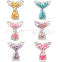 girls sequins ocean animals Anime charms wholesale childhood memories funny gift cartoon charms shoe accessories pvc decoration buckle soft rubber clog charms