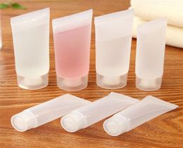 Clear Empty Refillable Plastic Squeeze Soft Tubes Bottle Flip Cap Cosmetic Body Hand Lotion Shampoo Squeeze Bottle 5ml100ml7385385