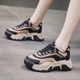 Casual Shoes Thick Soled Trainers Women Fashion Running Ladies Comfort Platform Sneakers Spring Sports Athletic Shoe Footwear