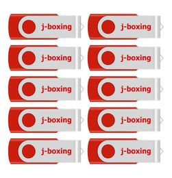 Red Bulk 10PCS Metal Rotating USB 20 Flash Drive Pen Drive Thumb Memory Stick 64M 128M 256M 512M 1G 2G 4G 8G 16G 32G for PC Lapto4574927