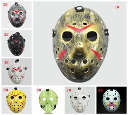 Masquerade Masks Jason Voorhees Mask Friday the 13th Horror Movie Hockey Mask Scary Halloween Costume Cosplay Plastic Party Masks 8777168