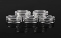 Plastic 5g Cosmetic Jar Empty Eyeshadow Case Face Cream Bottles Glitter Container Eye shadow Empty Nail Pots Beauty Tool SZ5822600120