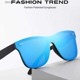 Sunglasses MIZHO Hot selling Sunglasses for Men and Women Classic Square Plastic Driving Sunglasses for Men Fashion Black Shadow UV400 Q240425