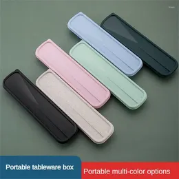 Dinnerware Convenience Cutlery Box Closed Dustproof Design Simple And Elegant Appearance 3 Colours Material Environmental