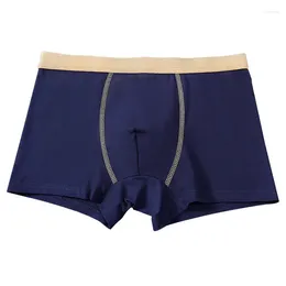 Underpants Men Panties Man Cotton Boxer Mens Underwear Short Breathable Solid Flexible Shorts Boxers Homme 6XL