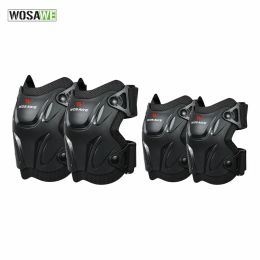 Pads Wosawe Adult's Motorcycle Kneepad Riding Protective Sports Kneepads Motocross Snowboard Knee Pads Gear Equipment Knee Support