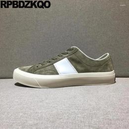 Casual Shoes Brand 11 Sneakers Suede 46 Trainers Breathable Skate Italian Luxury Men Footwear Cow Leather Plus Size Trending