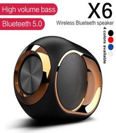 Portable Wireless Speaker HiFi Bass Bluetooth Sound Box Waterproof Music Surround Ball Subwoofer FM Radio TWS SD AUX2723366