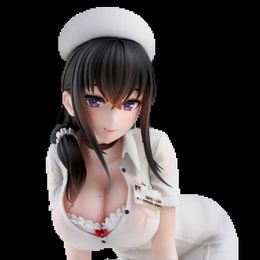 Action Toy Figures NSFW UnionCreative KFR Illustration Nurse-san Sexy Girl Anime Action Figure Adults Collection Hentai Model Doll Gifts Y240425UV85