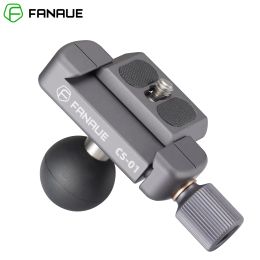 Accessories FANAUE Arca Swiss Quick Release Plate Clamp with 1" Ball and 1/4" Screw for Universal Camera L Bracket Quick Release L Plate