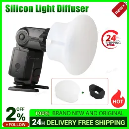 Studio Magnetic Silicon Light Diffuser Sphere Modular Flash Photography Accessories for Magmod for Canon Nikon Yongnuo Camera Speedlite