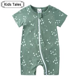 One-Pieces 2024 Newborn Unisex Clothes Short Sleeve Baby Rompers summer Infant Pajamas Cotton Soft Boys&Girls Jumpsuit Costume Body suit