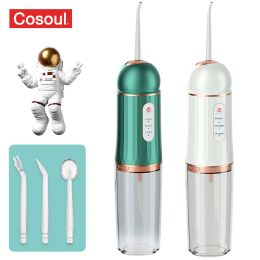 Irrigators Professional Portable Oral Irrigator Dental Irrigator Teeth Water Flosser bucal tooth Cleaner waterpulse 230ML Water Jet Floss 4