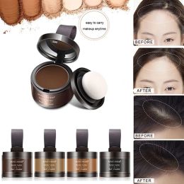Products 1PC 4g Hairline Powder Filling Hairline Shadow Powder Women Men Makeup Hair Concealer Natural Cover Unisex Hair Straighten Brush