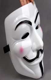 Party Masks V for Vendetta Mask Anonymous Guy Fawkes Fancy Dress Adult Costume Accessory Plastic PartyCosplay SN59262882174