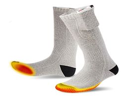 Battery Heated Socks Rechargeable Battery Operated Electric Socks Unisex Foot Warmers Thermal Socks With 3 Heat Setting Fo4612507