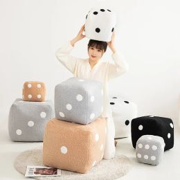 Pillow 20/30/40CM Creative Dice SeriesPlush Toys Pillow Funny Craps Throw Pillow Stuffed Soft Sofa Back Cushion Home Decor Gift