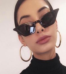 Sunglasses Vintage Small Women Cateye Retro Glasses For Luxury Quality Metal Hinge FemininoSunglassesSunglasses4173148