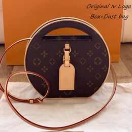 Louiseviutionbag Original Designer Crossbody Bag Luxury Around Me PM Bags Louies Vuttion Real Leather Purse Mirror Quality Handbag Sac Luxe Dhgate New