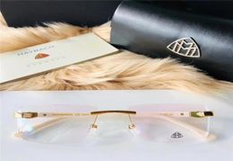 2020 new fashion designer optical glasses and sunglasses Z102 square rimless frame transparent lens animal legs Vintage simple sty4001843