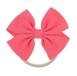 Big Bowknot Head Bands Bebek saç aksesuarları bebek kız bow head bandı çocuklar için yenidoğan bebek türbanlar bebekler yumuşak