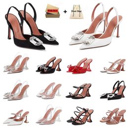 AMINA MUADDI DONNA DEMENS SCARPE SANDALI SLINGBACK POTTO POMPEGGI POMPE POMPE MULE MULE SCHEDE CRIDULE SCHENI