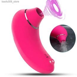 Other Health Beauty Items Oral vibrator female suction adult sexy product Clitoris Nipple vacuum stimulator female masturbator Q240426